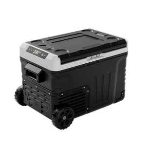 Euhomy Rover W2 portable car refrigerator with wheels, black 37QT/53QT cooler