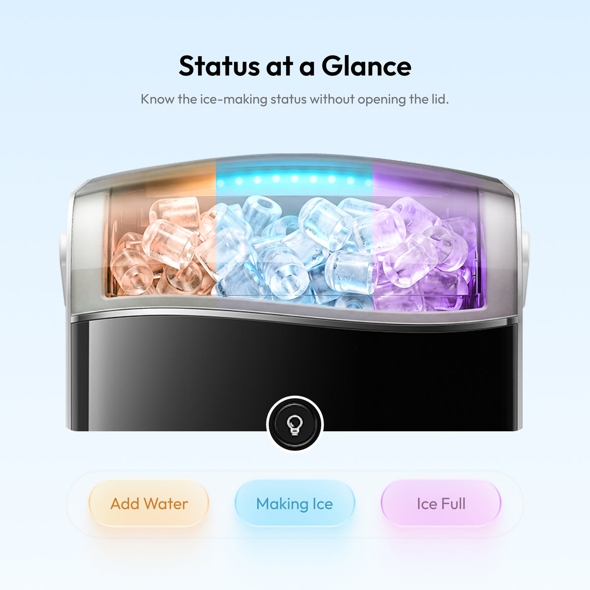 Euhomy Dart H1 Pro Bullet Ice Maker