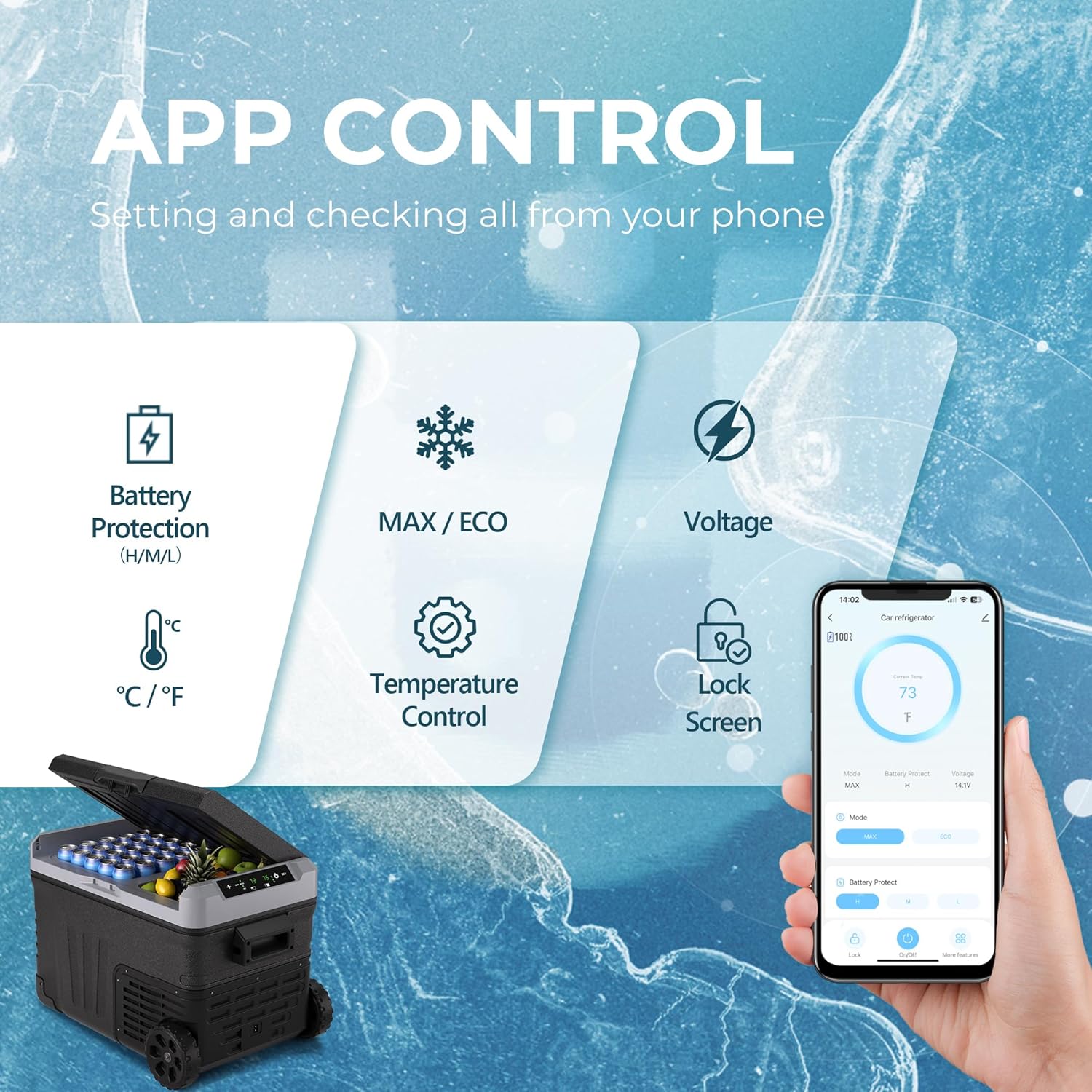 Euhomy Rover W4 Car Refrigerator