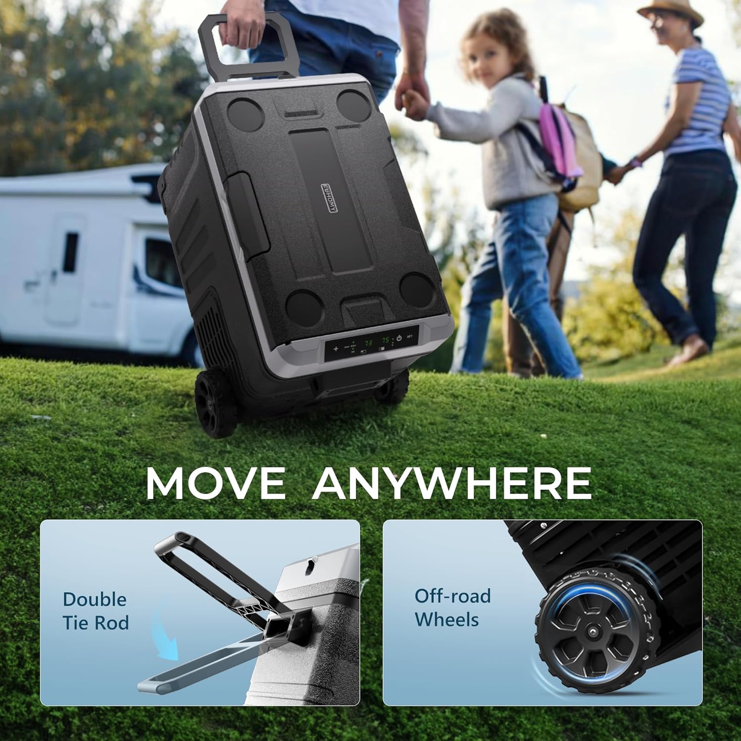 Euhomy Rover W4 Car Refrigerator (37QT/53QT)