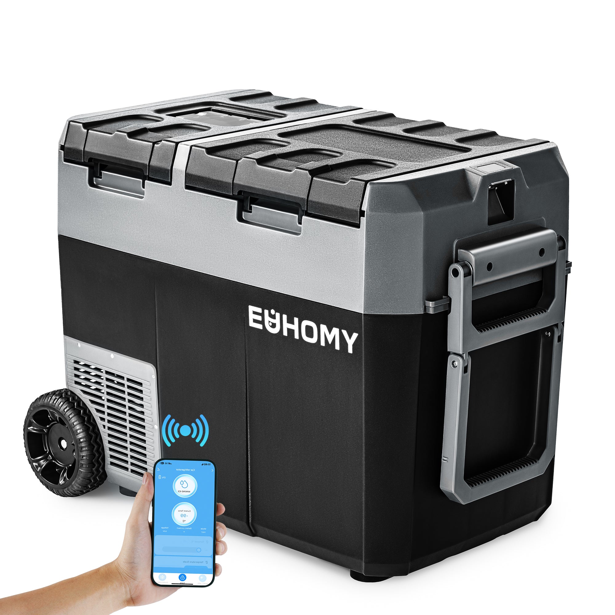 Euhomy 12 Volt Car Refrigerator with Ice Maker