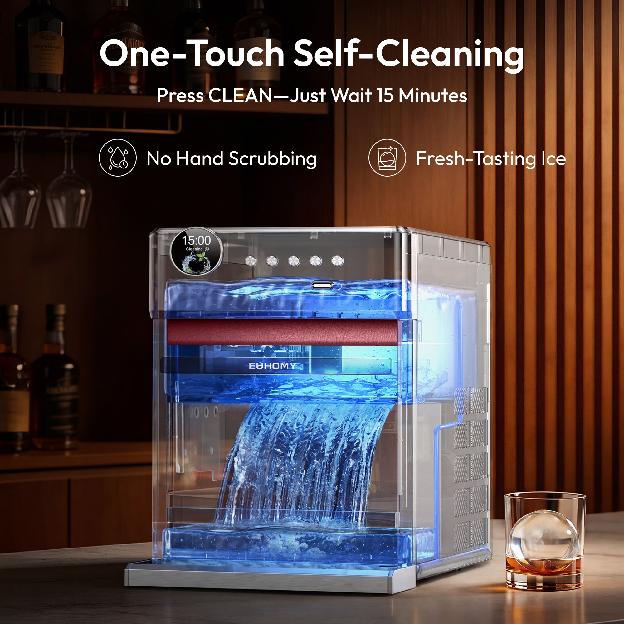 Euhomy Rock Pro Sphere Ice Maker