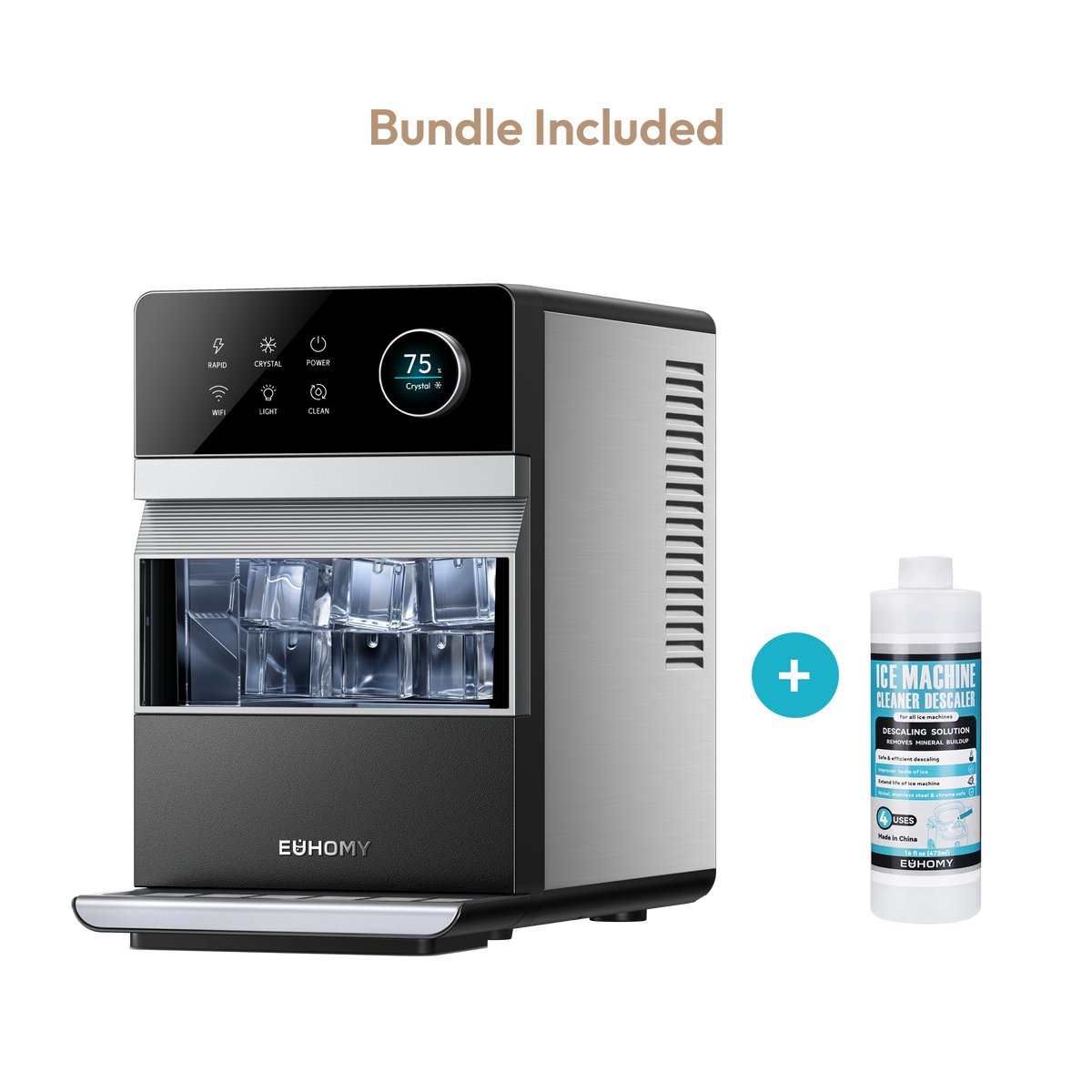 Euhomy Rock Plus Square Ice Maker