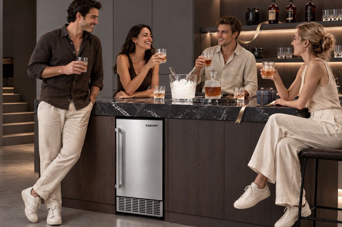 Euhomy Lucid S2 Cube Commercial Ice Maker
